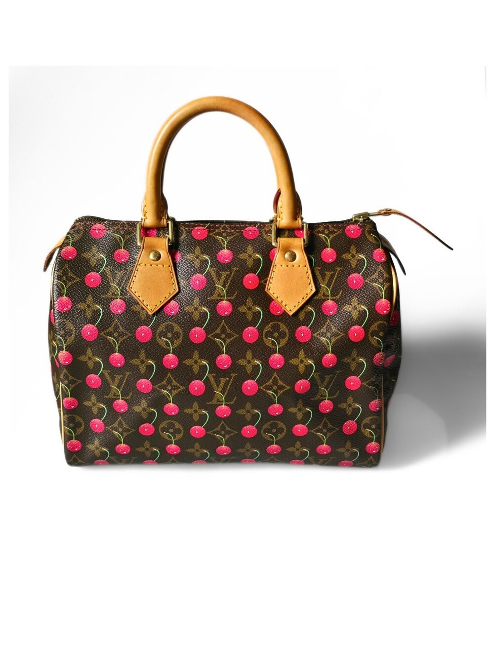 Louis Vuitton Cherry Speedy 25 Limited Edition Vintage Cerises Collection